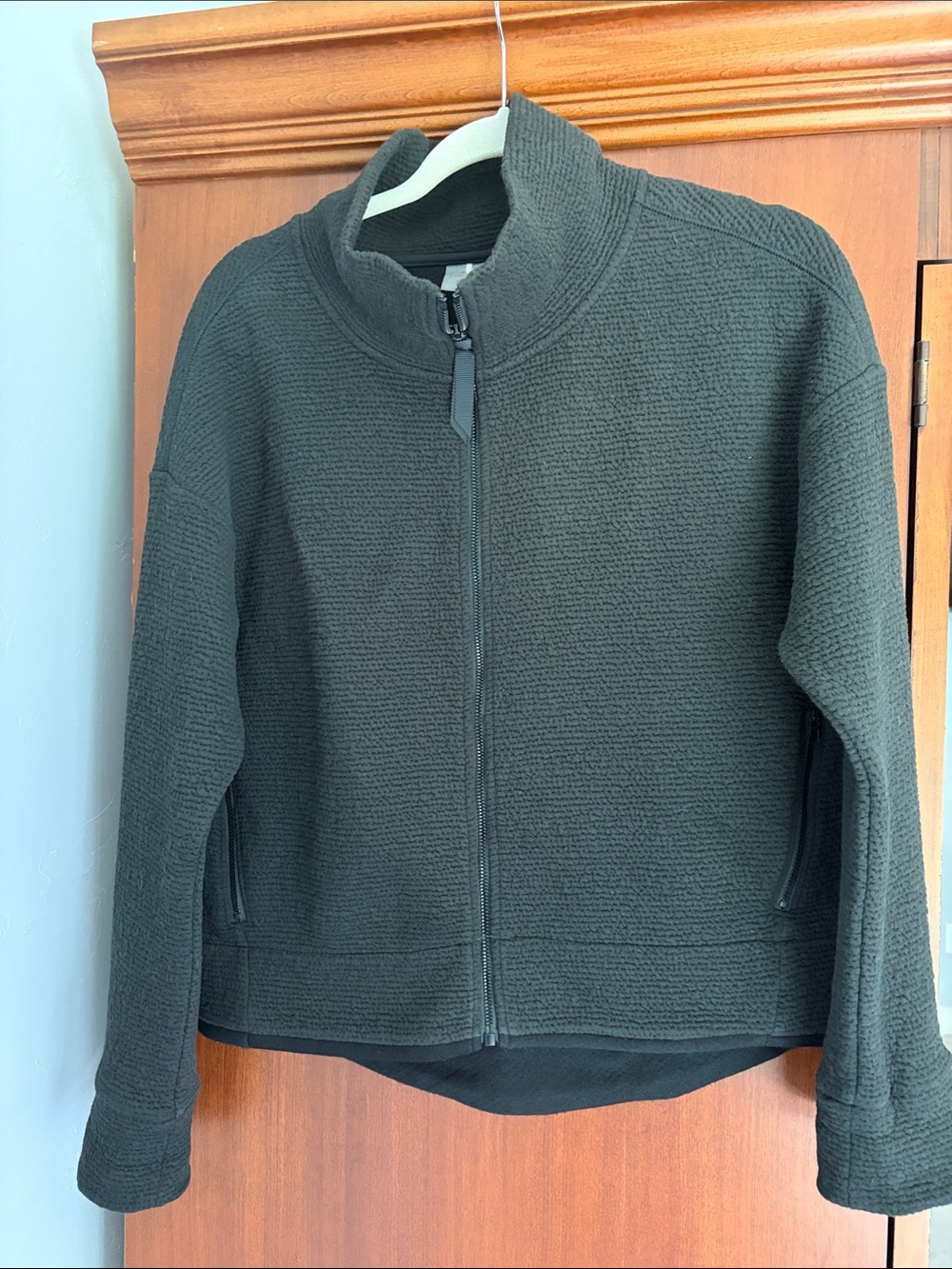 CALIA by Carrie Underwood Charcoal Black Full-Zip Bomber Jacket